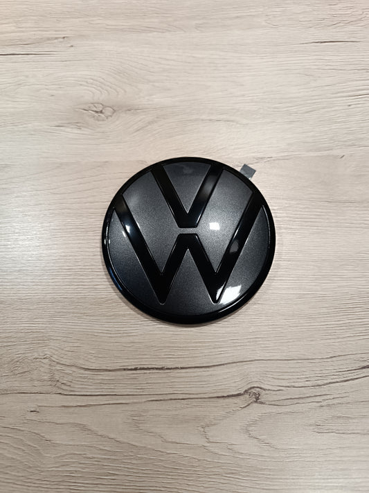 Touran 5T Emblem Logo Schwarz Indiumgrau