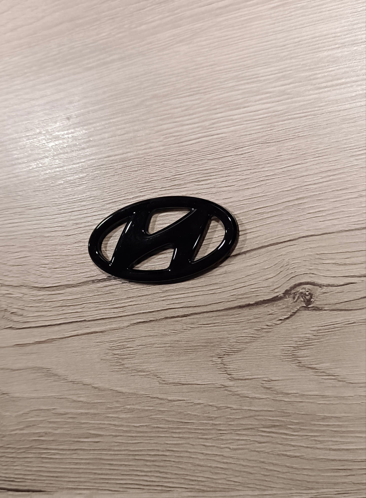 Hyundai Lenkradlogo Emblem Cover Schwarz
