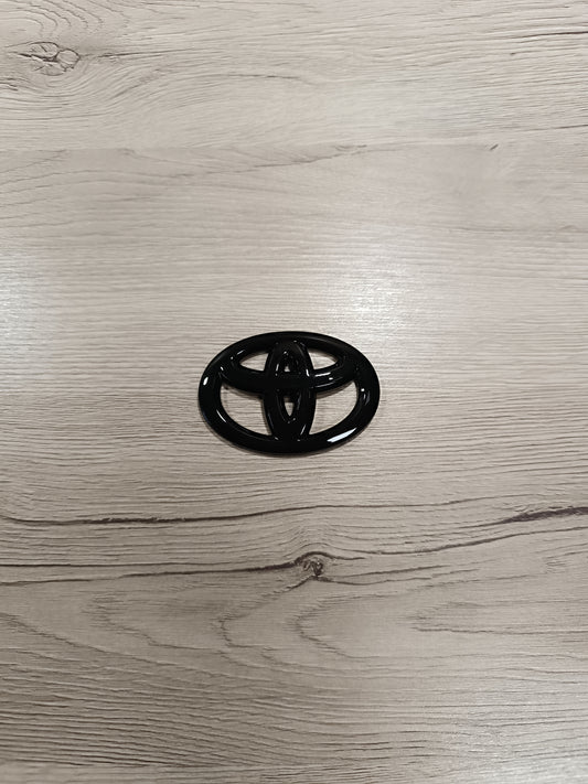 Toyota Lenkradlogo Emblem Schwarz