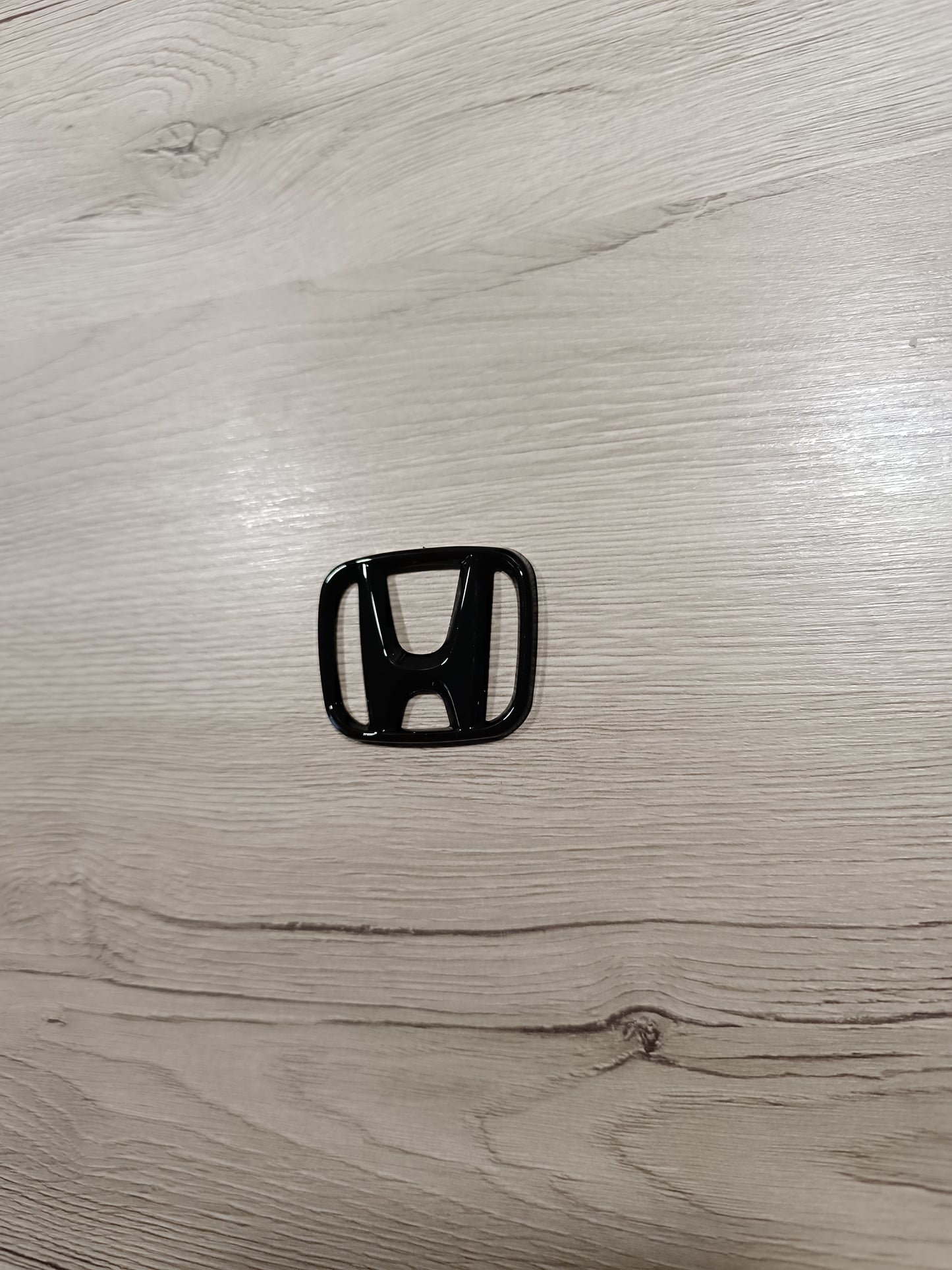 Honda Lenkradlogo Emblem Schwarz