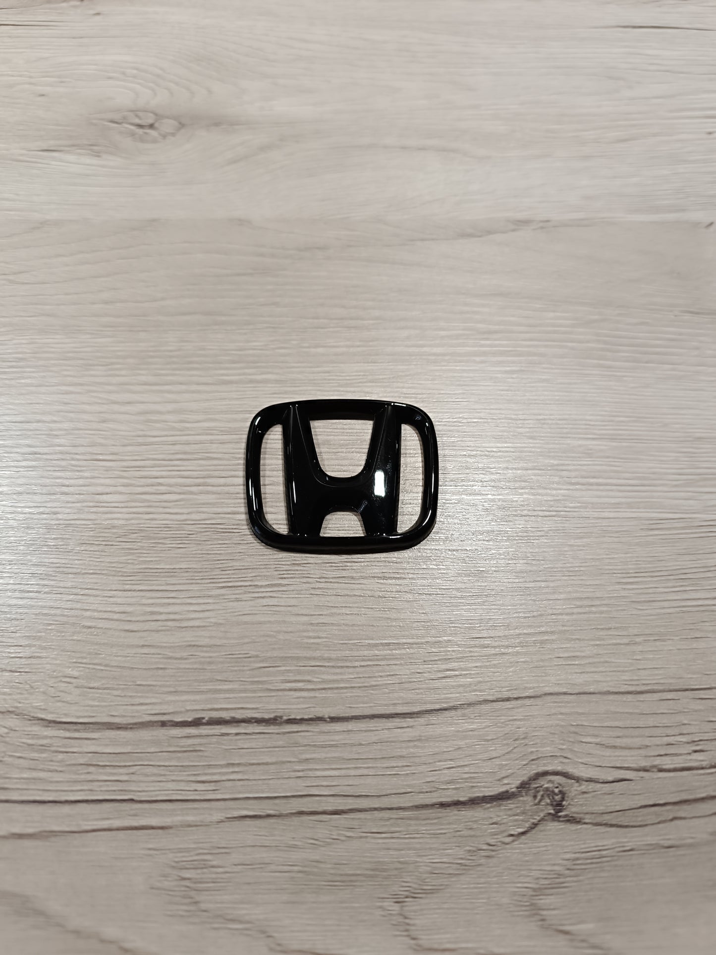 Honda Lenkradlogo Emblem Schwarz