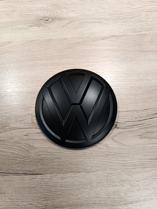 VW T5 T6 Emblem Logo Schwarz matt hinten